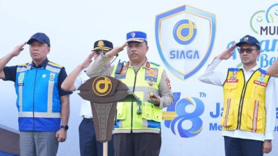 Kakorlantas Hadiri Apel Siaga Jasa Marga, Tekankan Sinergi Sukseskan Operasi Ketupat 2026