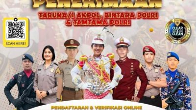 Polri Buka Rekrutmen 2026, Polda Bengkulu Ajak Putra-Putri Daftar Akpol, Bintara dan Tamtama