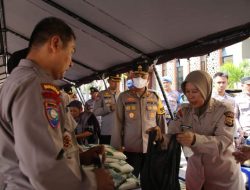 Polda Bengkulu Gelar Bazar Murah Dukung Gerakan Pangan Polri