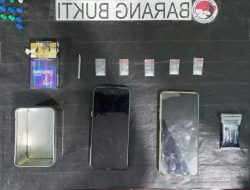 Transaksi Sabu di Rumah Kos Terbongkar, Dua Pemuda Diamankan