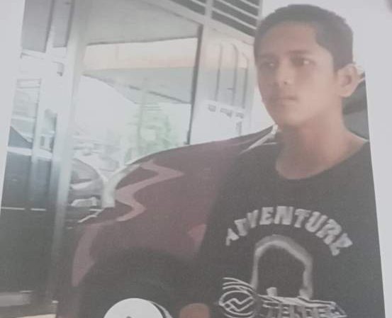 Tegar Fatih Sulaiman pelajar 17 tahun yang dilaporkan hilang dari rumahnya di Sungai Serut Kota Bengkulu.