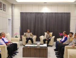 Kapolda Bengkulu Terima PBVSI, Perkuat Pembinaan Voli