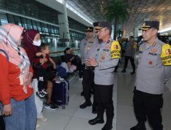 Arus Mudik Bandara Soetta Lancar, Polri Pastikan Layanan Optimal