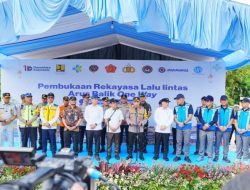 Kapolri Pimpin One Way, Pemudik Diminta Utamakan Keselamatan