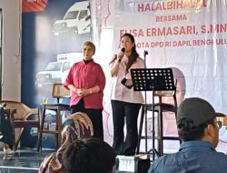 Elisa Ermasari Gelar Halalbihalal, Soroti Nasib Petani