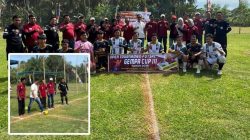 Wakil Ketua DPRD Kaur Mardianto membuka turnamen futsal Gempa Cup III