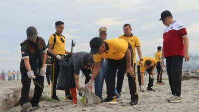 Kapolda Bengkulu Gaungkan GEMPAR GEMPITA, Bersih Serentak 38 Titik