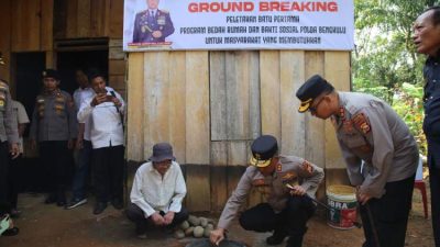 Kapolda Bengkulu Bedah Rumah ke-73, Bangun Harapan Warga
