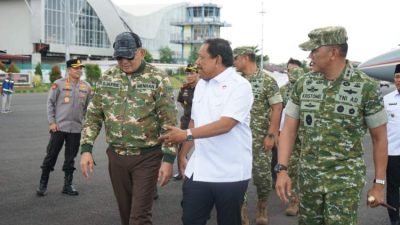 Menhan Tinjau Bengkulu, Pemprov Siapkan Lahan Lanud
