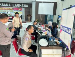 Personel Polres Bengkulu Selatan Jalani Rikkes, Pastikan Tetap Prima