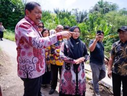 Usai Sidak DPRD, Wagub Tinjau Jembatan Amblas