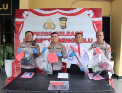 Polresta Bengkulu Bongkar 4 Kasus Besar, Pelaku Kekerasan hingga Asusila Ditangkap