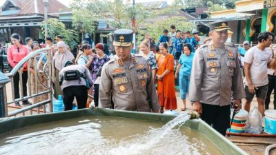 Kapolda Bengkulu Turun, Water Treatment Atasi Krisis Air Lebong