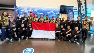 21 Personel Brimob Perkuat Timnas Indonesia di World Cup Indoor Skydiving 2026 Prancis