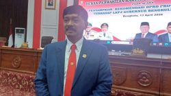 rapat paripurna DPRD Bengkulu LKPJ Gubernur 2025