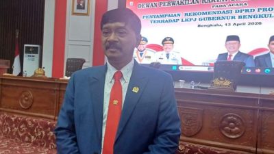 rapat paripurna DPRD Bengkulu LKPJ Gubernur 2025
