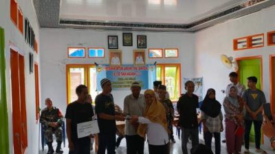 BLT-DD Air Sulau Cair, 8 Warga Terima Bantuan