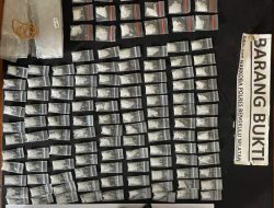 144 Paket Sabu Disita, Dua Tersangka Dibekuk di Bengkulu Selatan