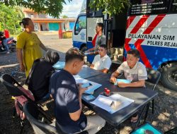 SIM Keliling Rejang Lebong Diserbu Warga, Layanan Cepat dan Praktis