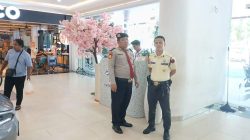 Polisi Patroli Bengkulu Indah Mall, Keamanan Pengunjung Diperketat