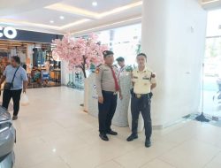 Polisi Patroli Bengkulu Indah Mall, Keamanan Pengunjung Diperketat