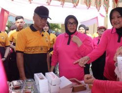 Kapolda Bengkulu Borong UMKM di HUT YKB ke-46