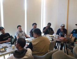 Satgas Cartenz Rangkul Wartawan di Timika