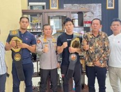 Kapolresta Dukung Dua Petarung MMA Bengkulu Berlaga di Shanghai
