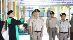 Pelantikan satgas dan panitia ajudikasi PTSL 2026 di Kantor Pertanahan Bengkulu Tengah