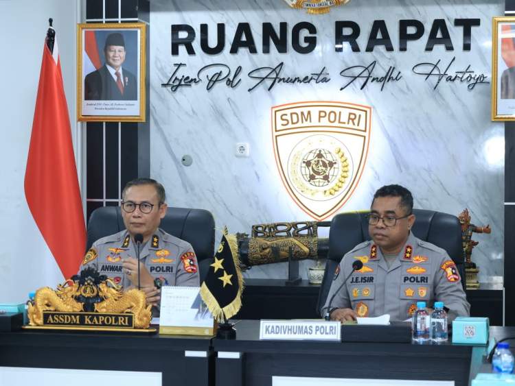 peserta mengikuti seleksi rekrutmen Taruna Akpol 2026 di Mabes Polri dengan sistem transparan dan pengawasan ketat
