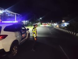 Blue Light Patrol Satlantas Bengkulu Selatan Sasar Titik Rawan, Balap Liar Dicegah