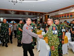 POM TNI dan Propam Polri Perkuat Soliditas di Halal Bihalal 1447 H