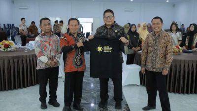 ASN Kabupaten Asahan mengikuti pelatihan bahasa Indonesia di Aula Melati Kantor Bupati Asahan