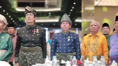 Sultan Baktiar Najamudin menghadiri Halal Bihalal ISMI di Medan bersama tokoh Melayu