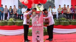 Sekda Bengkulu membuka launching MTQ XXXVII tingkat provinsi di Taman Wisata Kota Seluma