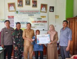 BLT-DD Darat Sawah Ulu Cair, 5 KK Terima Bantuan 3 Bulan