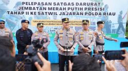 Polda Riau Kirim 120 Personel, Kawal 83 Jembatan Merah Putih