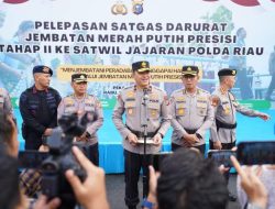 Polda Riau Kirim 120 Personel, Kawal 83 Jembatan Merah Putih