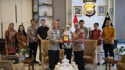 Kapolda Bengkulu menerima kunjungan kerja Kanwil DJP Bengkulu dan Lampung di ruang kerja