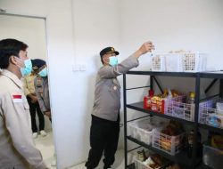 Kapolda Bengkulu Sidak Dapur Gizi Brimob Kandang, Ini Temuannya