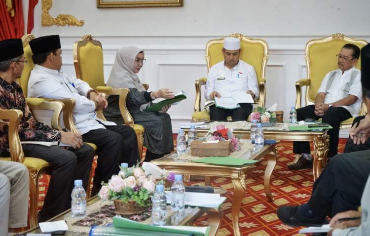 Lahan sekolah SD IT di Bengkulu yang sedang dikaji statusnya