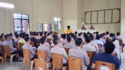 Kapolres Kepahiang memberi arahan program ketahanan pangan