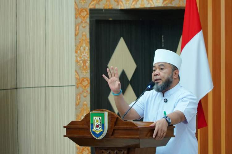 Gubernur Bengkulu Helmi Hasan mengumumkan program pemutihan pajak kendaraan melalui video