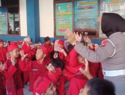 Polisi Jadi Sahabat Anak, TK Ini Belajar Lalu Lintas dengan Cara Seru