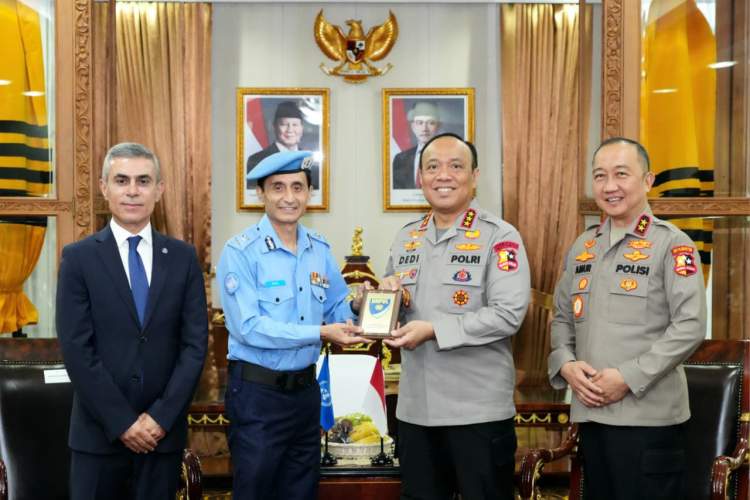 Wakapolri Dedi Prasetyo bertemu delegasi PBB membahas kerja sama misi perdamaian dunia