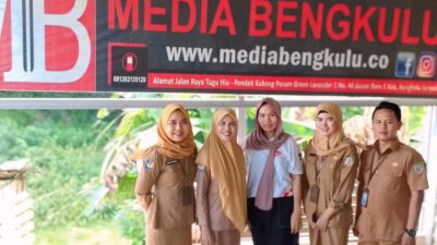 Tim Kominfotik Bengkulu melakukan verifikasi kantor mediabengkulu.id di Bengkulu Tengah