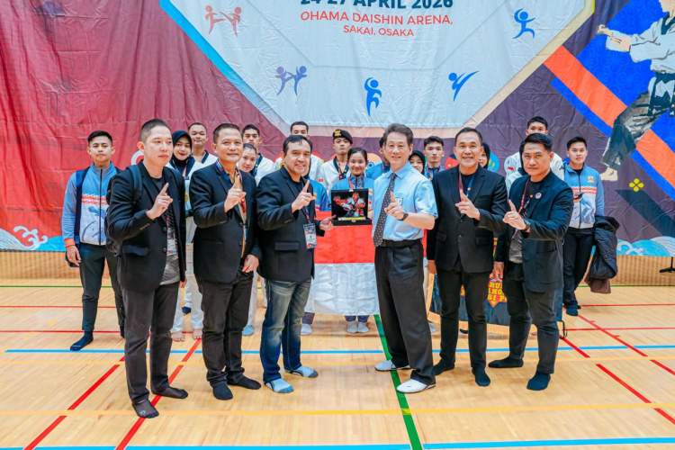 Tim Taekwondo Garbha Presisi Polri meraih juara umum di kejuaraan internasional Osaka Jepang 2026