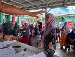 Bantuan Beras 20 Kg Disalurkan di Lubuk Sirih Ilir