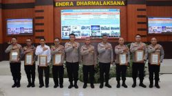 Kapolda Bengkulu memimpin gelar operasional dan memberikan arahan kepada jajaran Polres