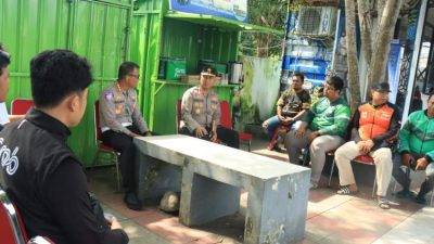 Kapolda Bengkulu meninjau langsung aktivitas layanan Ojol Mart di Balai Buntar
